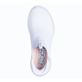 Skechers Slip-Ins Ultra Flex 3.0 Schuhe-Cozy-Streifen 149708-wht weiß 8