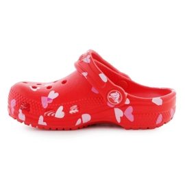 Crocs Classic Vday Clog T 209755-6zr Flip-Flops rot 8