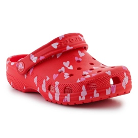 Crocs Classic Vday Clog 209754-6zr Flip-Flops rot 5