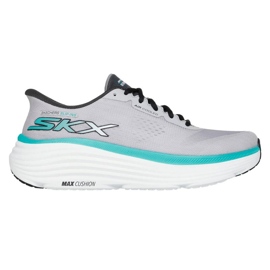 Laufschuhe Skechers Max Dämpfung grau 5