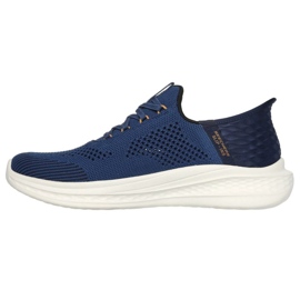Skechers Slade-Qualto 210810-Blu-Schuhe blau 6