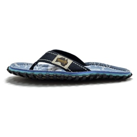 Japanische Gumbies Islander Flip-Flops Unisex Seahorse Gu-FiSl152 blau 9