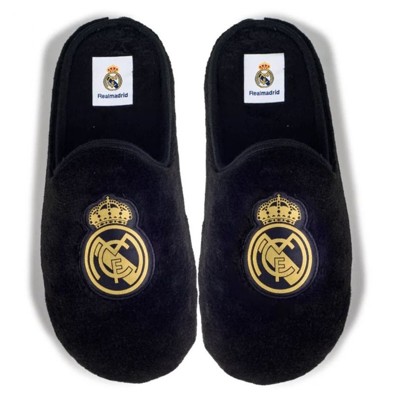 Real Madryt Real Madrid Madrid Flip Flops schwarz 2