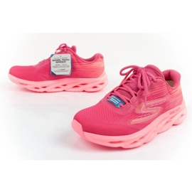 Laufschuhe Skechers gehen Swirl Tech Speed ​​129501/HPPK rosa 13