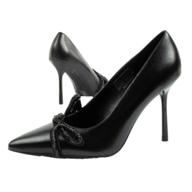 Schuhe, High Heels Karl Lagerfeld Sarabande KL30919M1 M0 schwarz 8