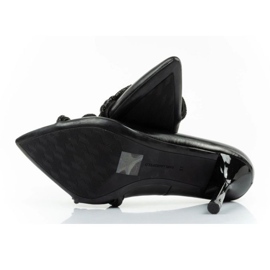 Schuhe, High Heels Karl Lagerfeld Sarabande KL30919M1 M0 schwarz 16