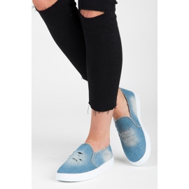 Bella Paris Jeans-Slipper blau 2
