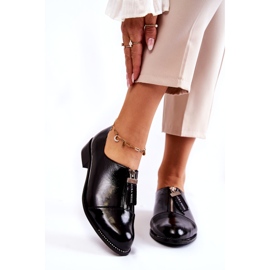 Frauenschuhe Laura Messi lackiert 2532 Schwarz 1