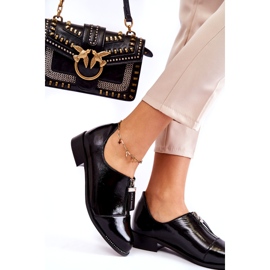 Frauenschuhe Laura Messi lackiert 2532 Schwarz 3