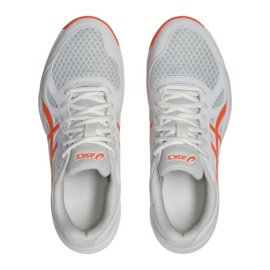 ASICS UPCURT 6 1072A107 102 Volleyballschuhe weiß 9