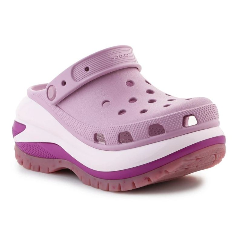 Crocs Mega Crush Clog 207988-5bx Flip-Flops lila 1