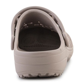 Crocs Classic Blumenausschnitt Out Clog 210927-214 Flip-Flops beige 5