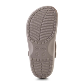 Crocs Classic Blumenausschnitt Out Clog 210927-214 Flip-Flops beige 6