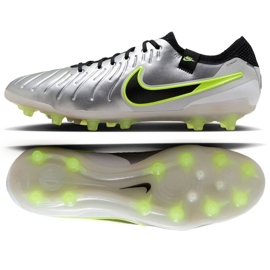 Nike Tiempo Legend 10 Elite Ag-Pro DV4330-001 Fußballschuhe silber- 9