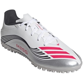 Adidas F50 Messi Club TF JP7445 Fußballschuhe weiß 3