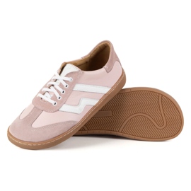 Barfuß Frauen -Lederschuhe Olivier Eliza Pink rosa 6