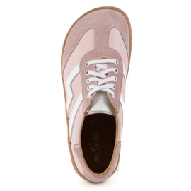 Barfuß Frauen -Lederschuhe Olivier Eliza Pink rosa 9