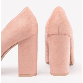 Seastar Hellrosa Pumpen auf dem Pfosten 1