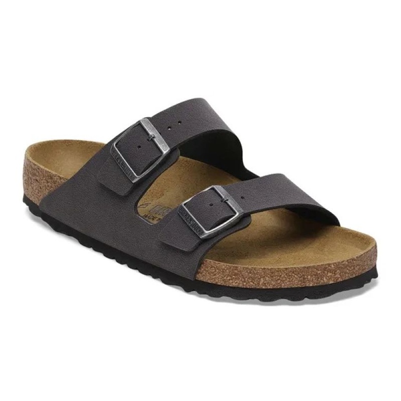 Birkenstock Arizona BS Birko-Flor Nubuk 1029134 Flip-Flops grau 1