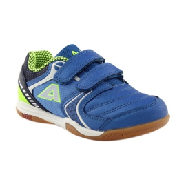 American Club ADI Sportschuhe American 170620 marineblau grün blau weiß 1