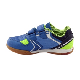 American Club ADI Sportschuhe American 170620 marineblau grün blau weiß 2