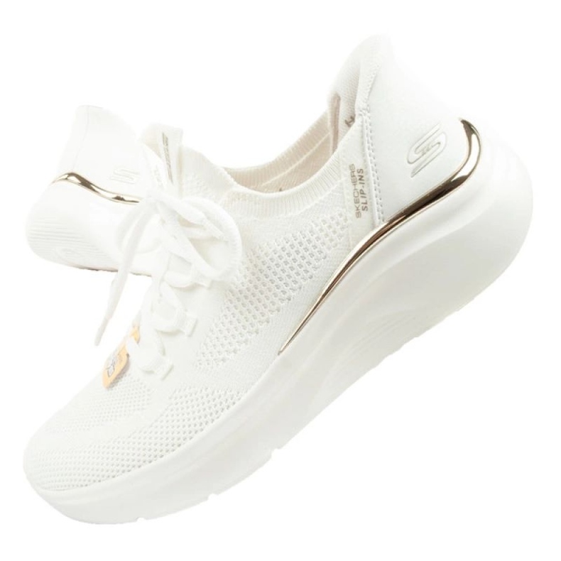 SKECHERS BOBS B LOVE -TRUE DLINGS SLIP -INS 117617/WHT SHOUS weiß 1