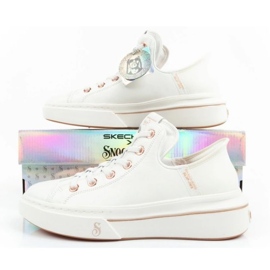 SKECHERS SNOOP ONE -OG Leder Slip -INS 186001/WHT Schuhe weiß 10