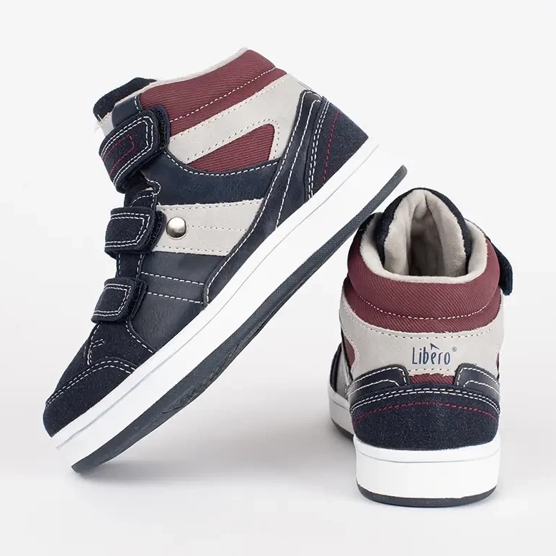 Granatenrückte Jungen blau 1