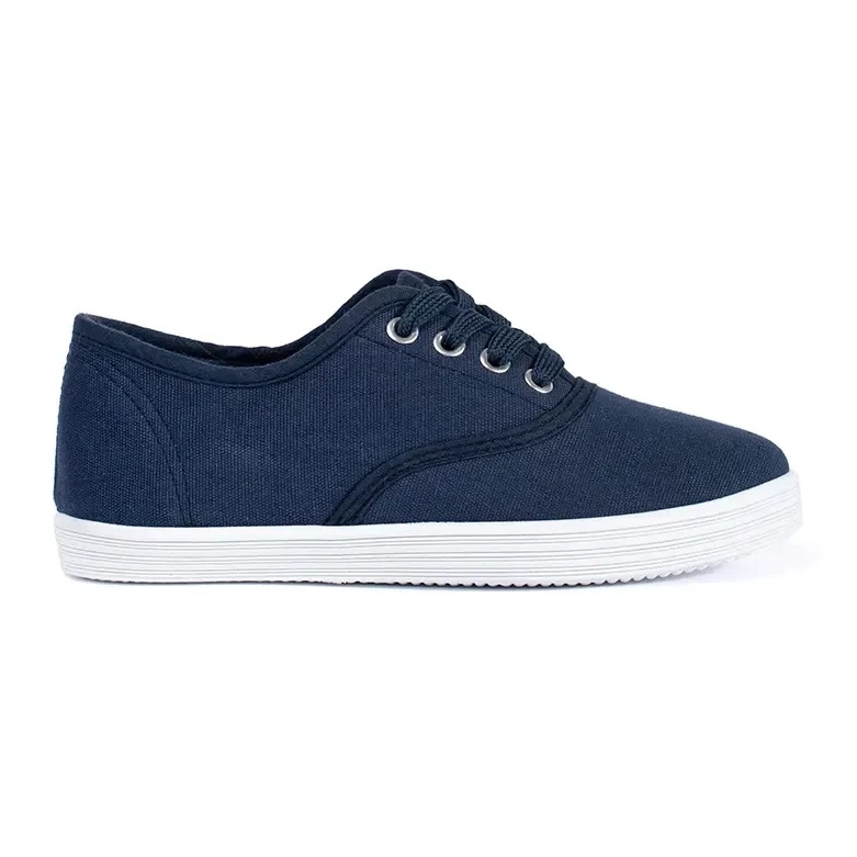 Shelvt Marineblaue Turnschuhe für Kinder 1
