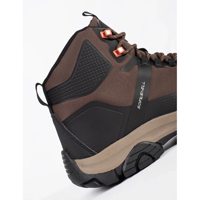 Vico Braune Winterschuhe gebunden Softshell 1