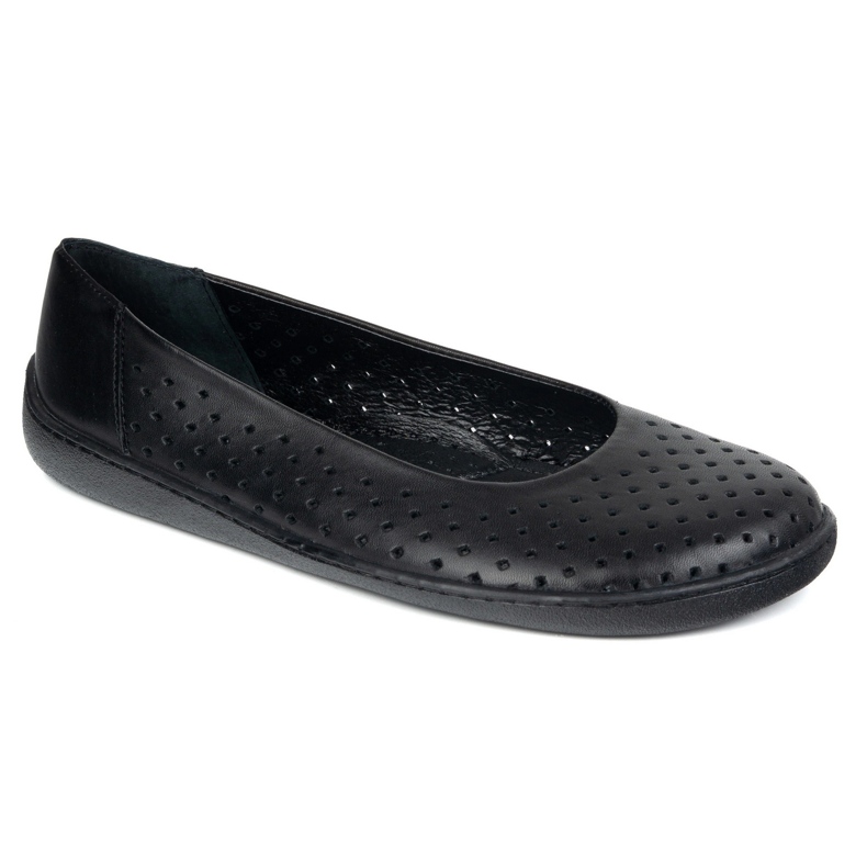 Olivier Barfuß Frauenpumpen schenkt um 1771pol schwarz perforiert 2