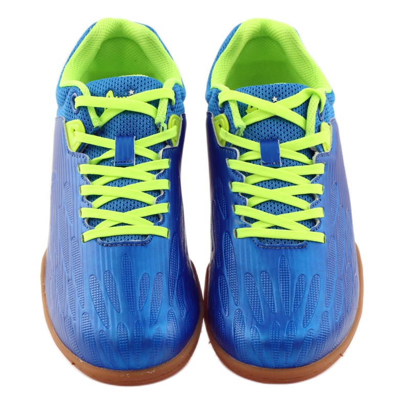 American Club Damenschuhe, Turnschuhe, Halówki American 170614 blau grün 4