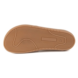Olivier Barefoot Inga -Frauen -Slipper mit einem breiten vorderen polnischen Beige 11