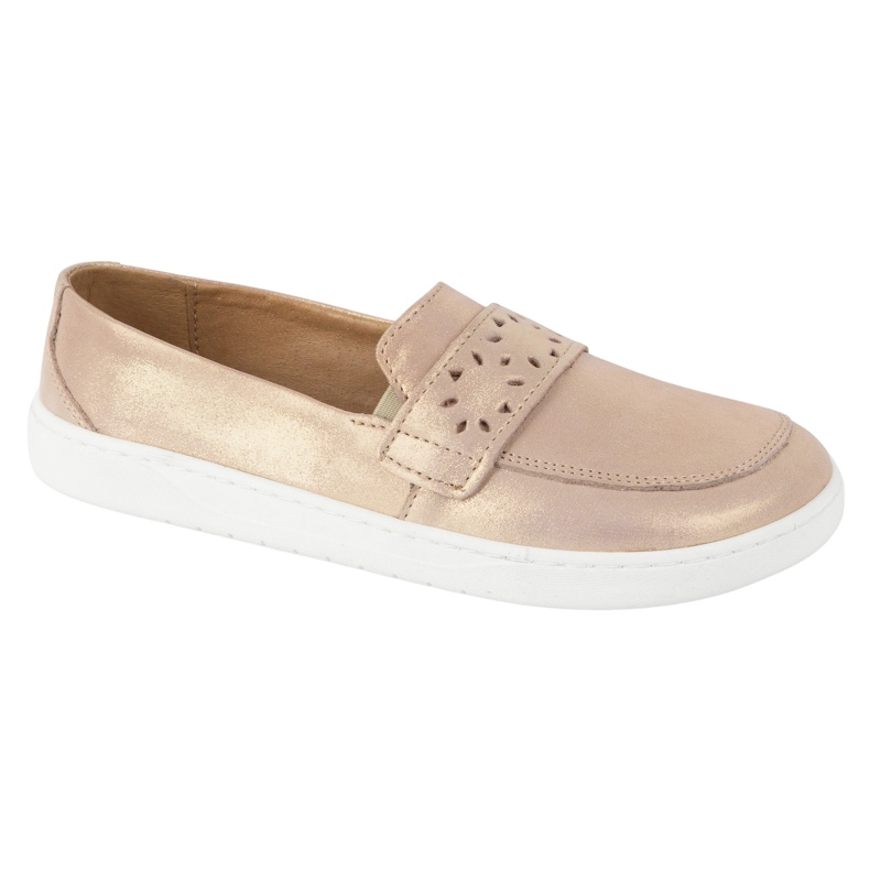 Olivier Barfuß -Inga -Slipper für Frauen mit einem breiten Vorderpolitschrosa 2