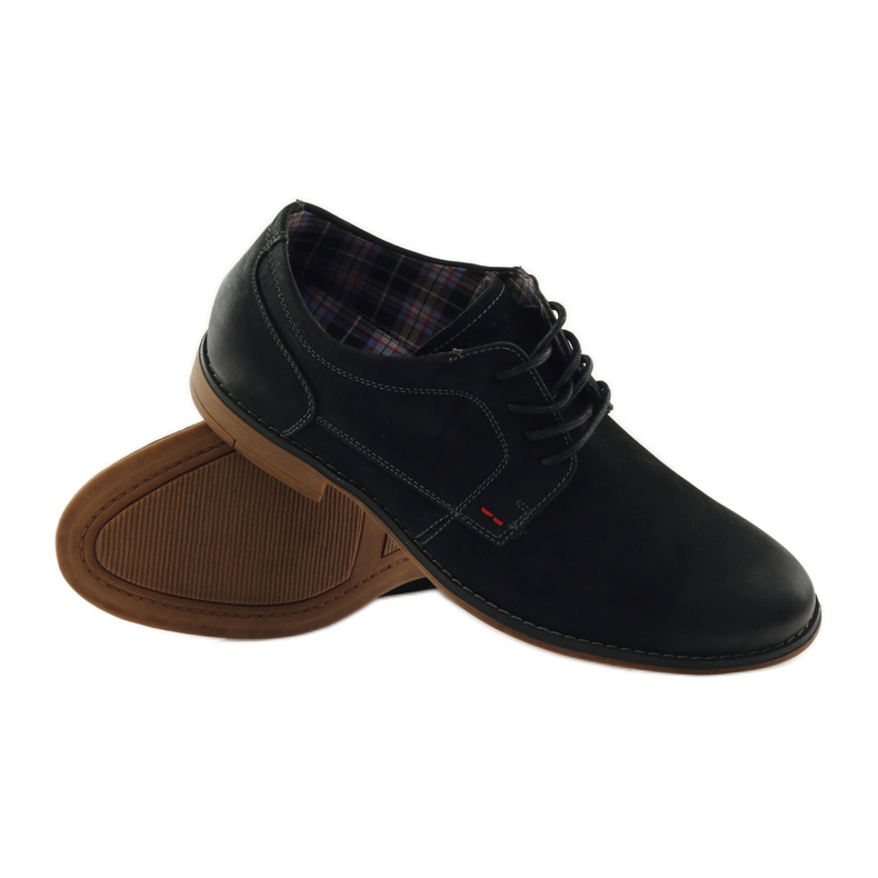 American Club American 5418 schwarze Herrenschuhe 3