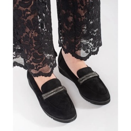 Goodin Loafer aus schwarzem Wildleder 5
