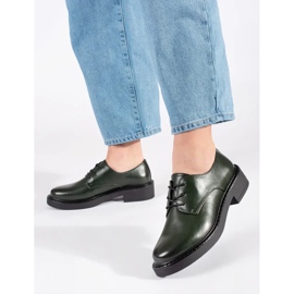 Sergio Leone Low -Heels Grüne Schuhe 3