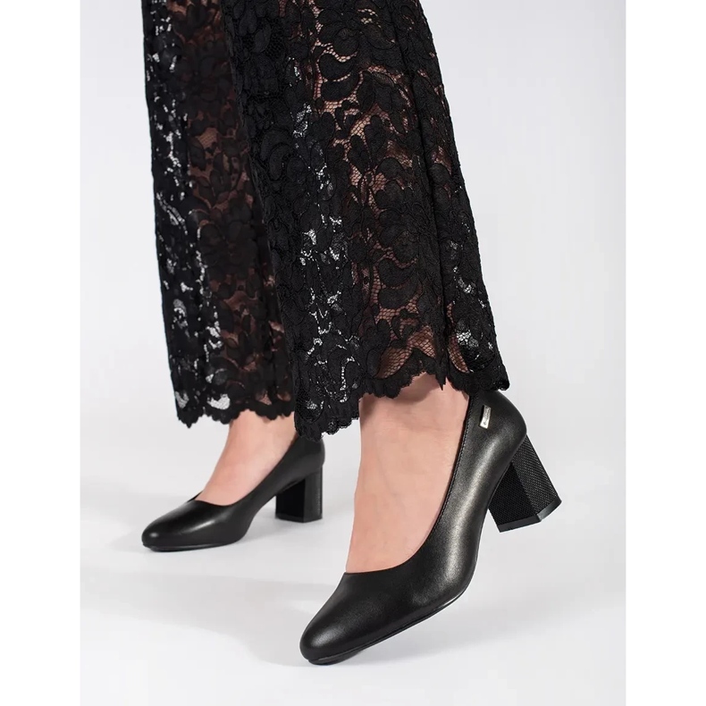 Black Classic Pumps Sergio Leone schwarz 2