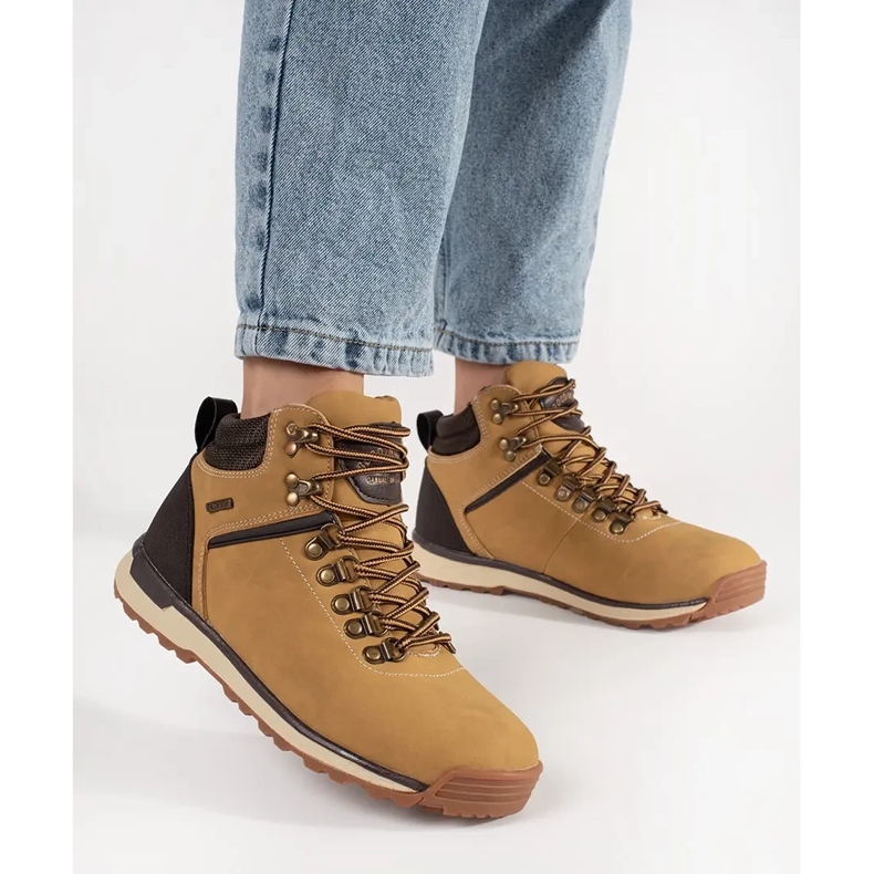 Goodin Hellbraun Frauen Trekkingschuhe 2