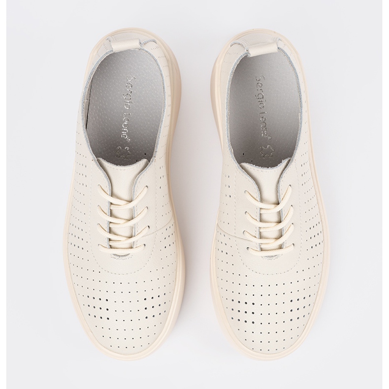 Sergio Leone Sergio Light Battle Leknea Look Schuhe beige 2