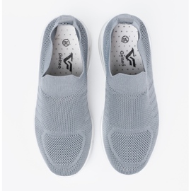 Gray -fällige Sportschuhe grau 4