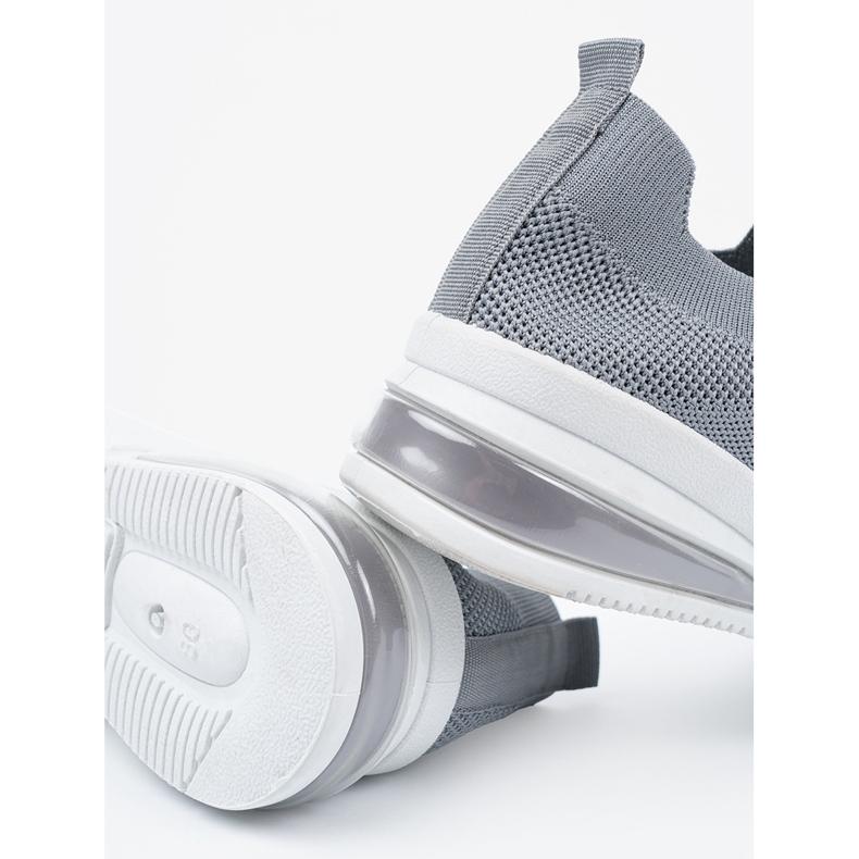 Gray -fällige Sportschuhe grau 2