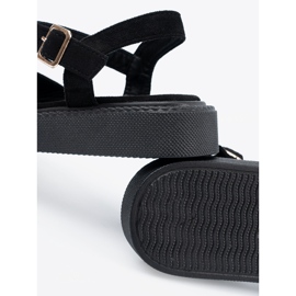 Seastar Schwarze Sandalen mit Schnalle 1