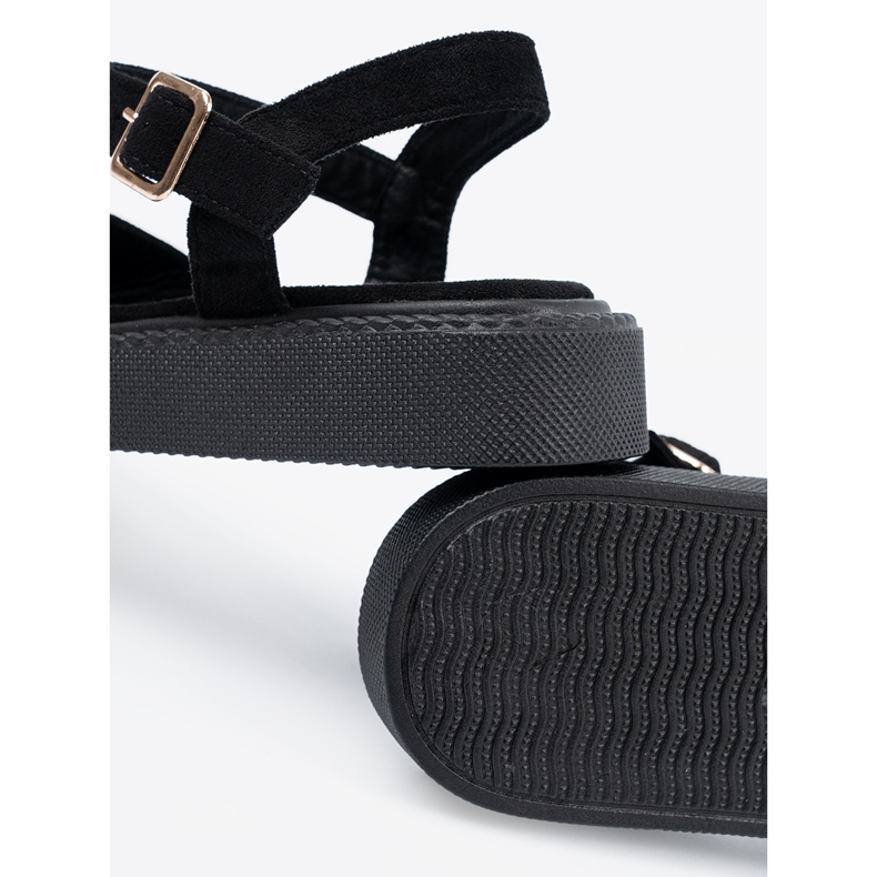 Seastar Schwarze Sandalen mit Schnalle 1