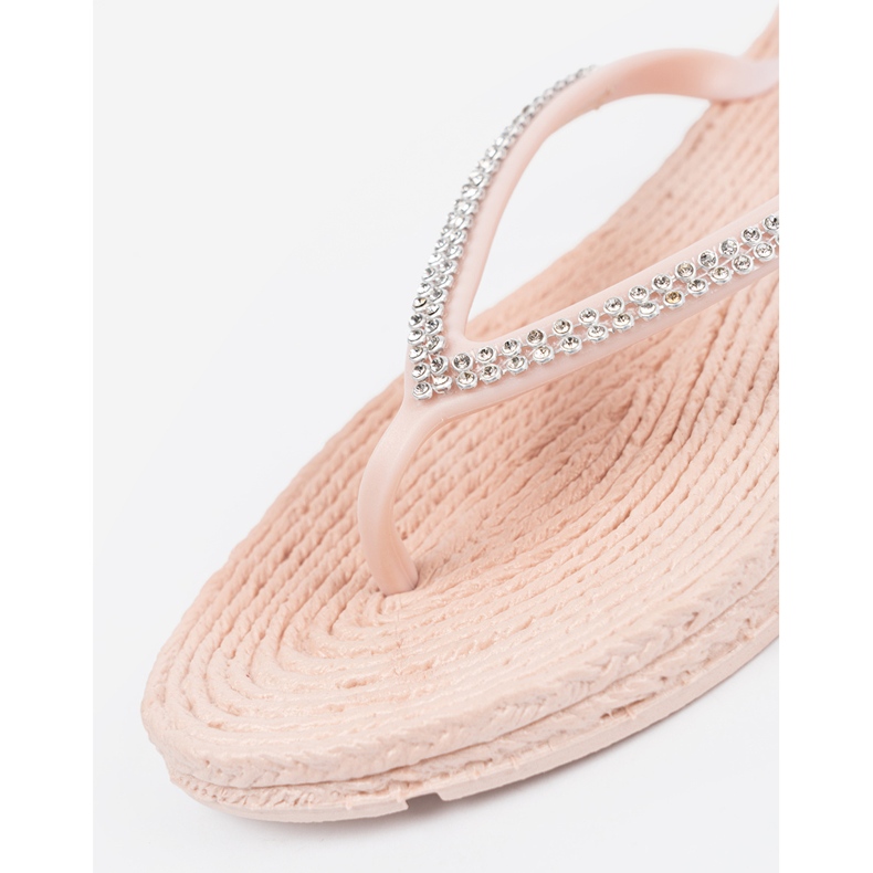 Seastar Hellrosa Flip -Flops mit Zirkonen 1