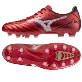 Mizuno Morelia Neo IV Pro Fg P1GA253460 Fußballschuhe rot 1