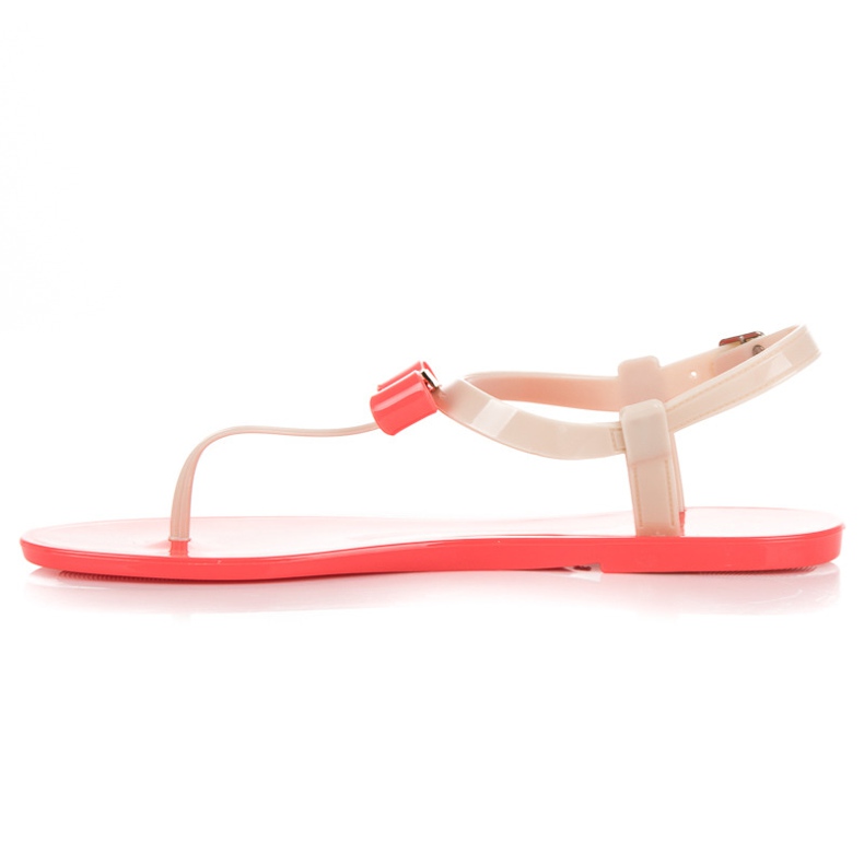 Vinceza Meliski Sandalen mit Schleife orange 2