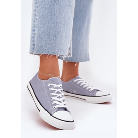 Boto Frauen klassische Omerta -blaue Turnschuhe 2