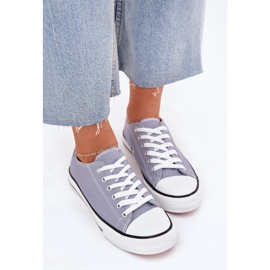 Boto Frauen klassische Omerta -blaue Turnschuhe 5