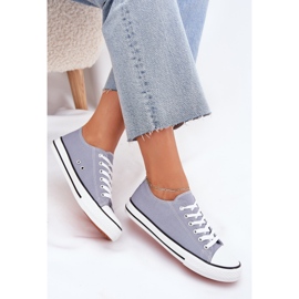 Boto Frauen klassische Omerta -blaue Turnschuhe 6
